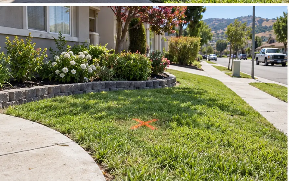 Leak Detection in Union City, CA — non-invasive acoustic and thermal leak pinpointing mark before opening